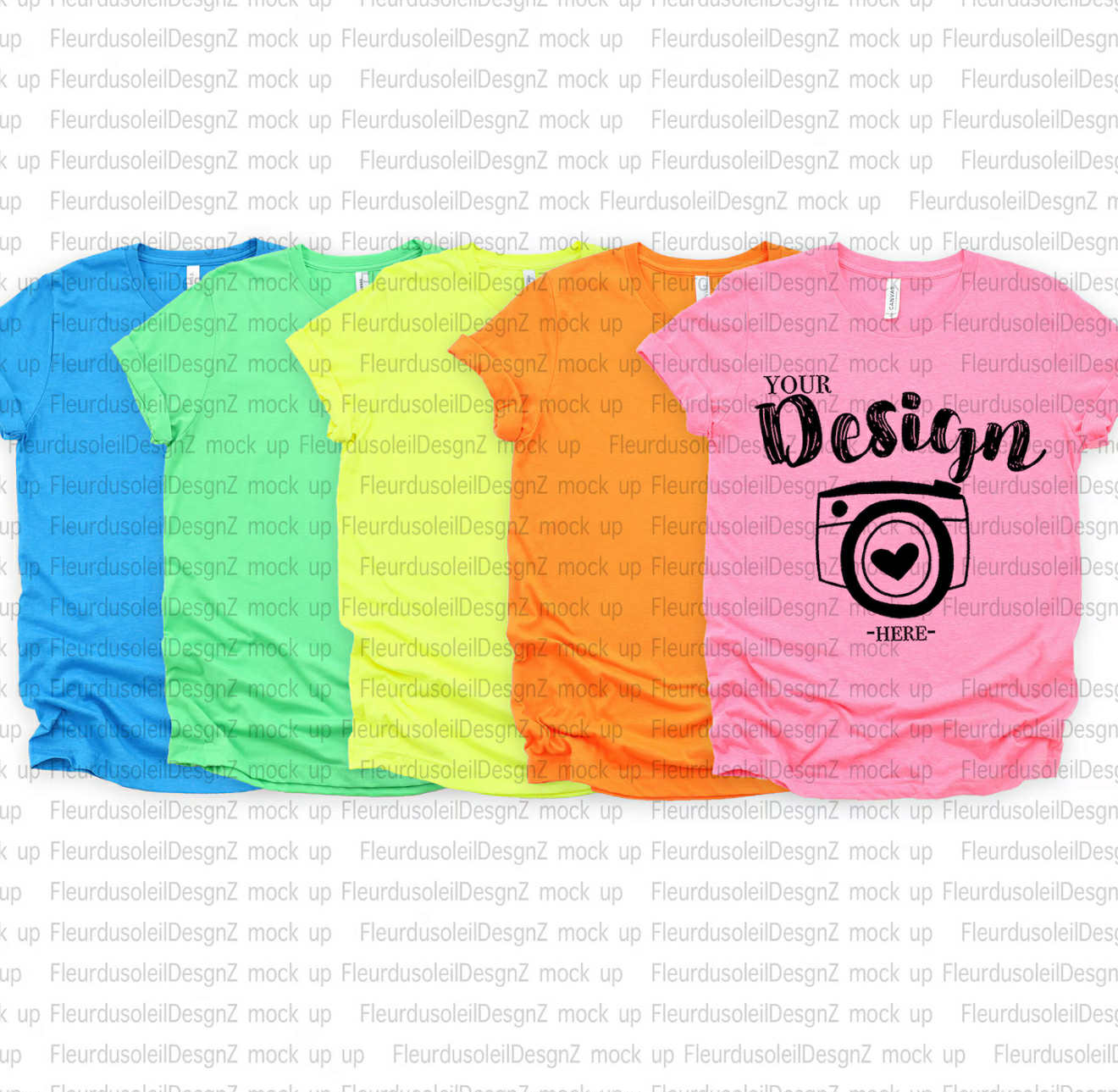 Multi-color grade tee options- Bella + canvas