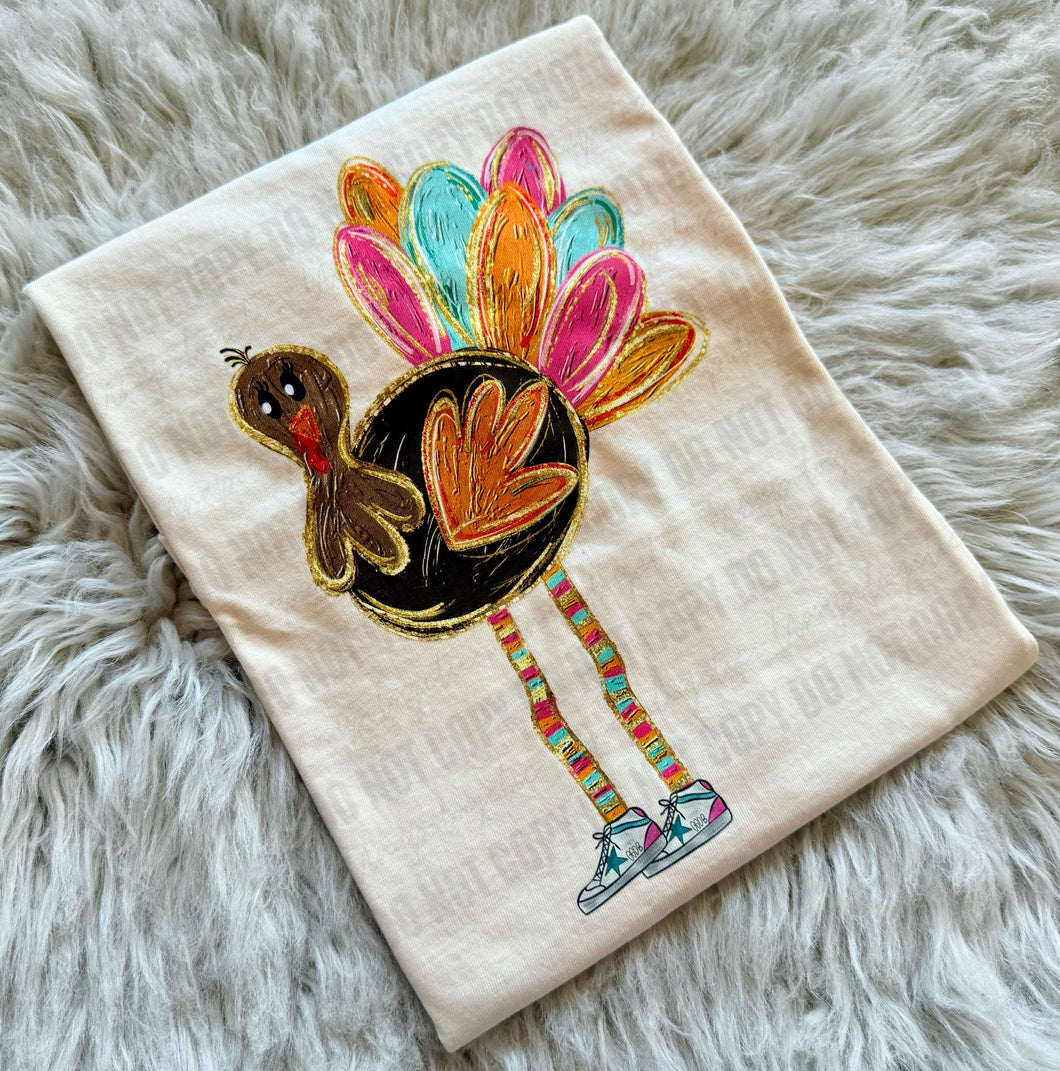 Trendy Colorful Turkey - WS