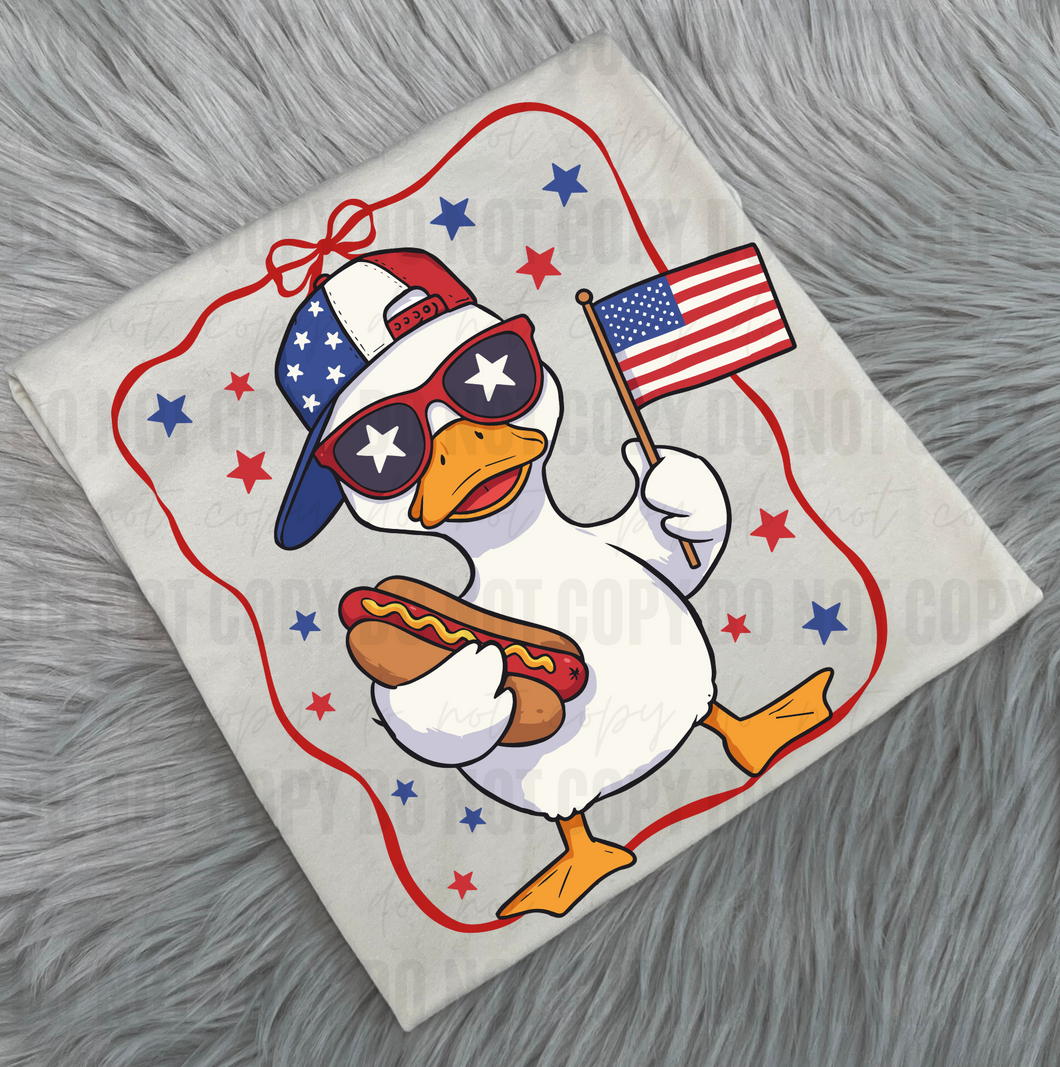 Small Patriotic Goose - WS