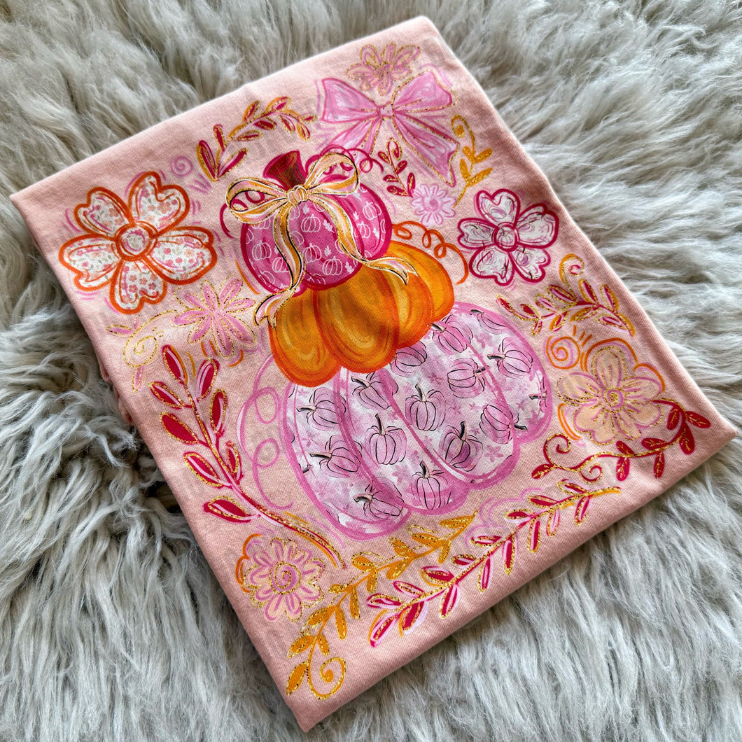 Stacked Colorful Pumpkins - WS