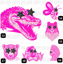 Load image into Gallery viewer, Pink Glitter (Faux) Mascots - WS
