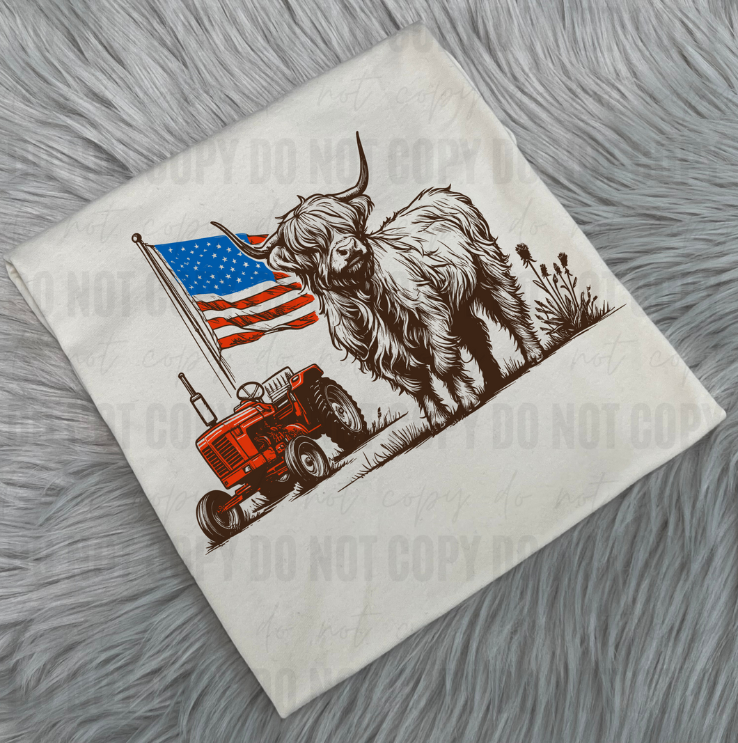 Patriotic Cow - WS