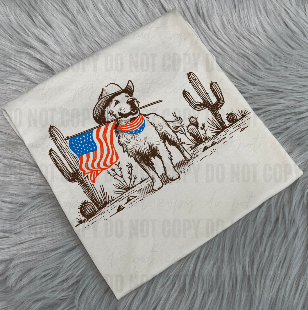 Patriotic Dog - WS