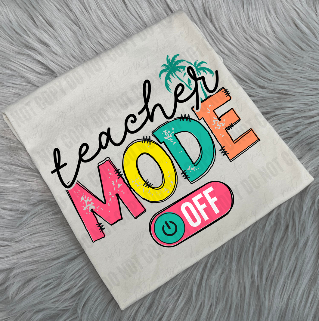 Teacher mode off - WS