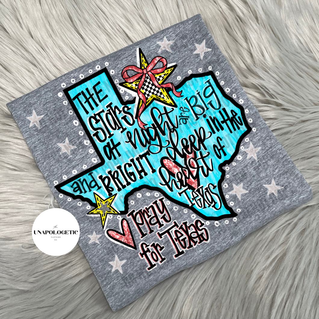 The Stars Are Bright at Night (Pray for Texas) - WS