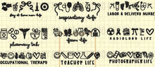 Load image into Gallery viewer, Embroidered Occupations - WS
