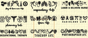 Embroidered Occupations - WS