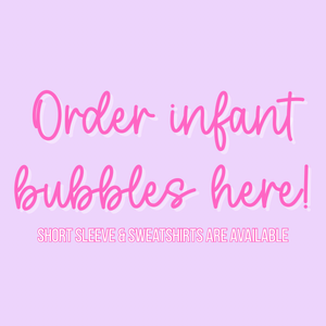 BUBBLE REQUEST (SHORT SLEEVE & SWEATSHIRTS) - Toddler/Youth WS
