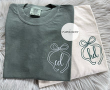Load image into Gallery viewer, Bow Monogram Embroidered -WS

